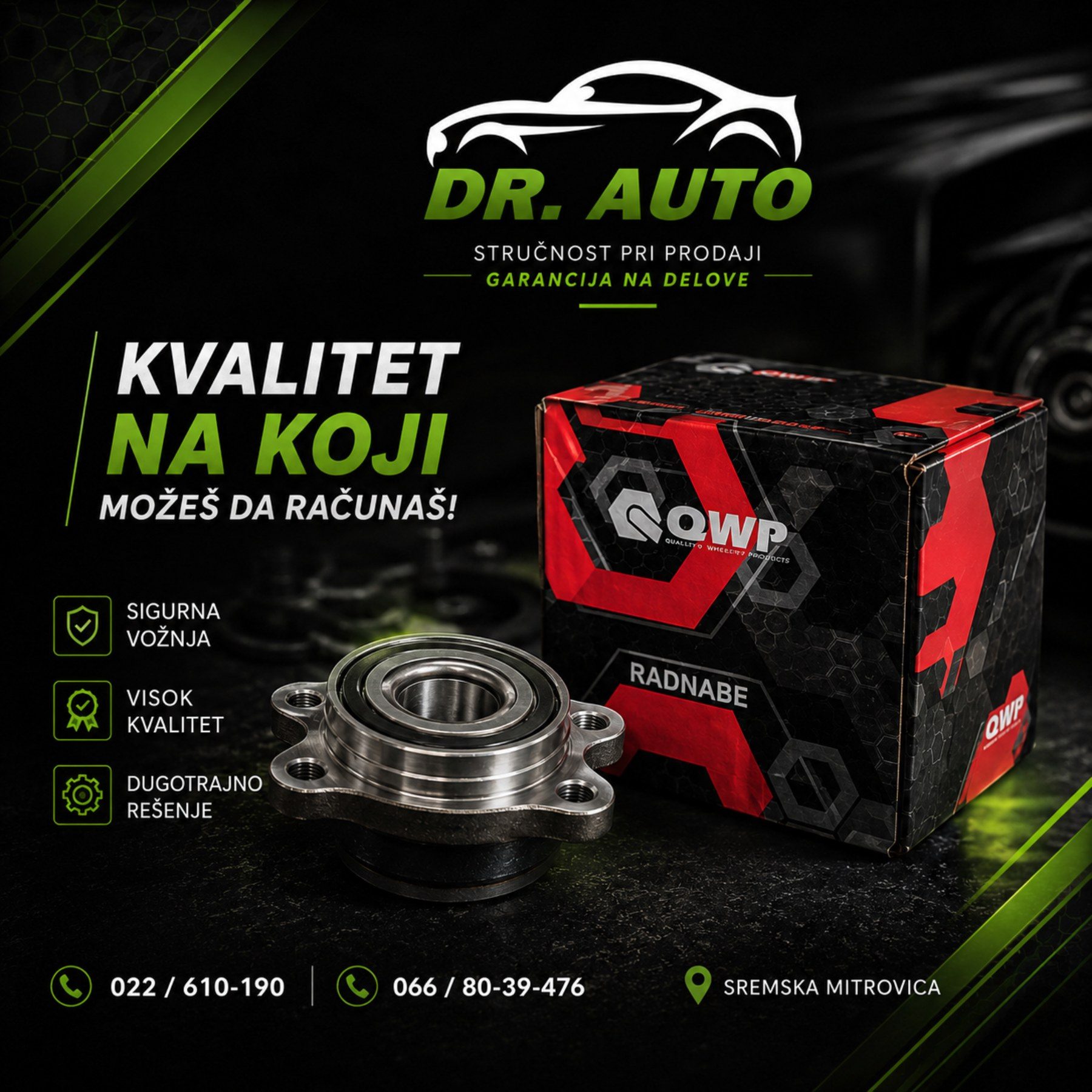 Radnabe QWP — DR. AUTO