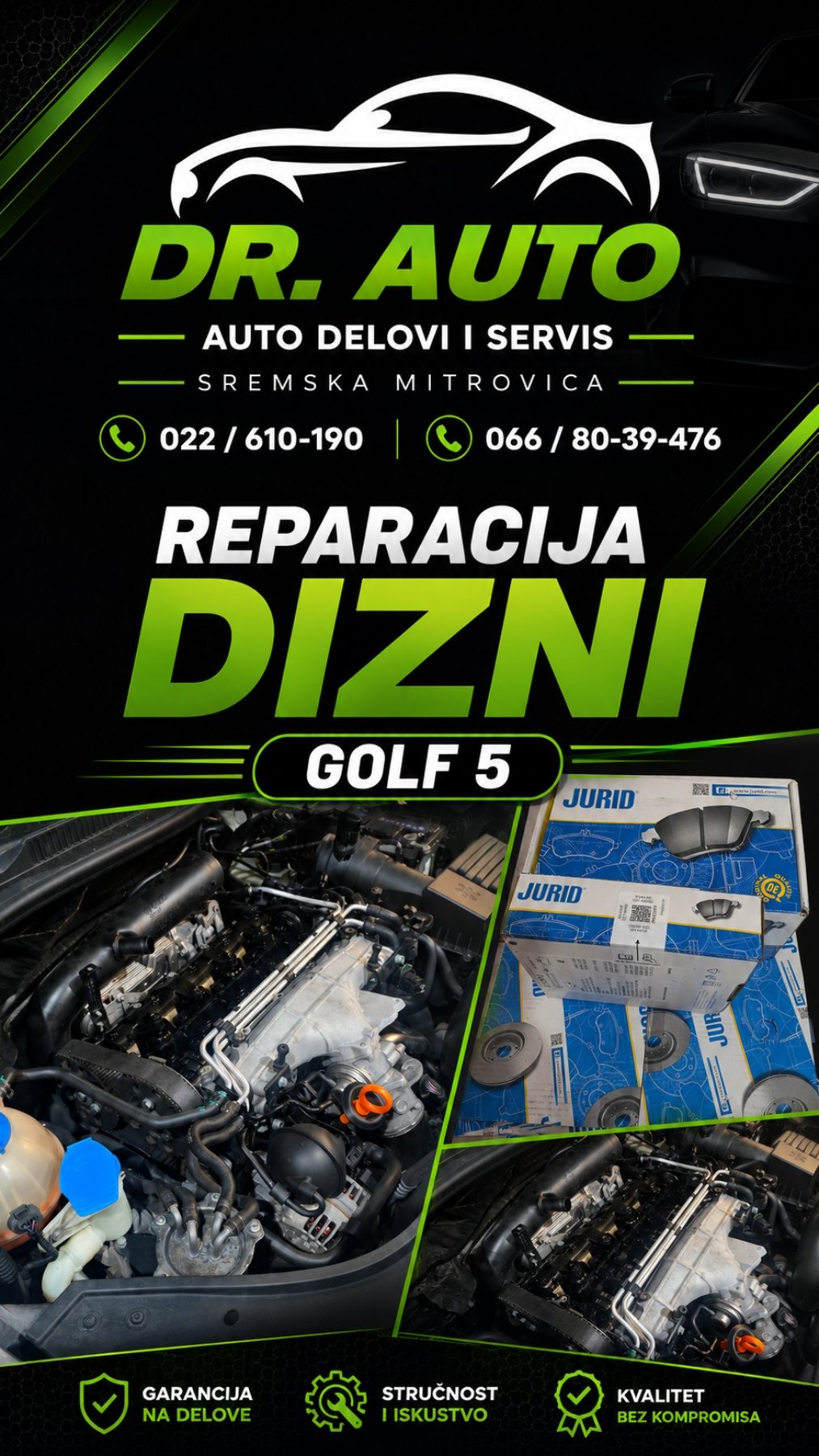 Reparacija dizni — DR. AUTO servis